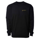 Caviar Club Crewneck Sweatshirt in Black