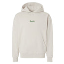 Mini OG Logo Embroidered Premium Hoodie in Ivory