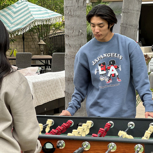 Better Together Crewneck Sweatshirt in Storm Blue