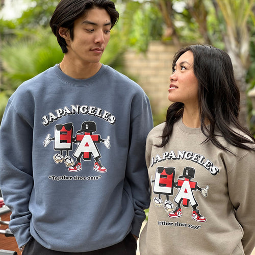 Better Together Crewneck Sweatshirt in Cement