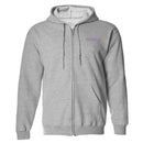 Yagura Nights Zip Hoodie in Grey