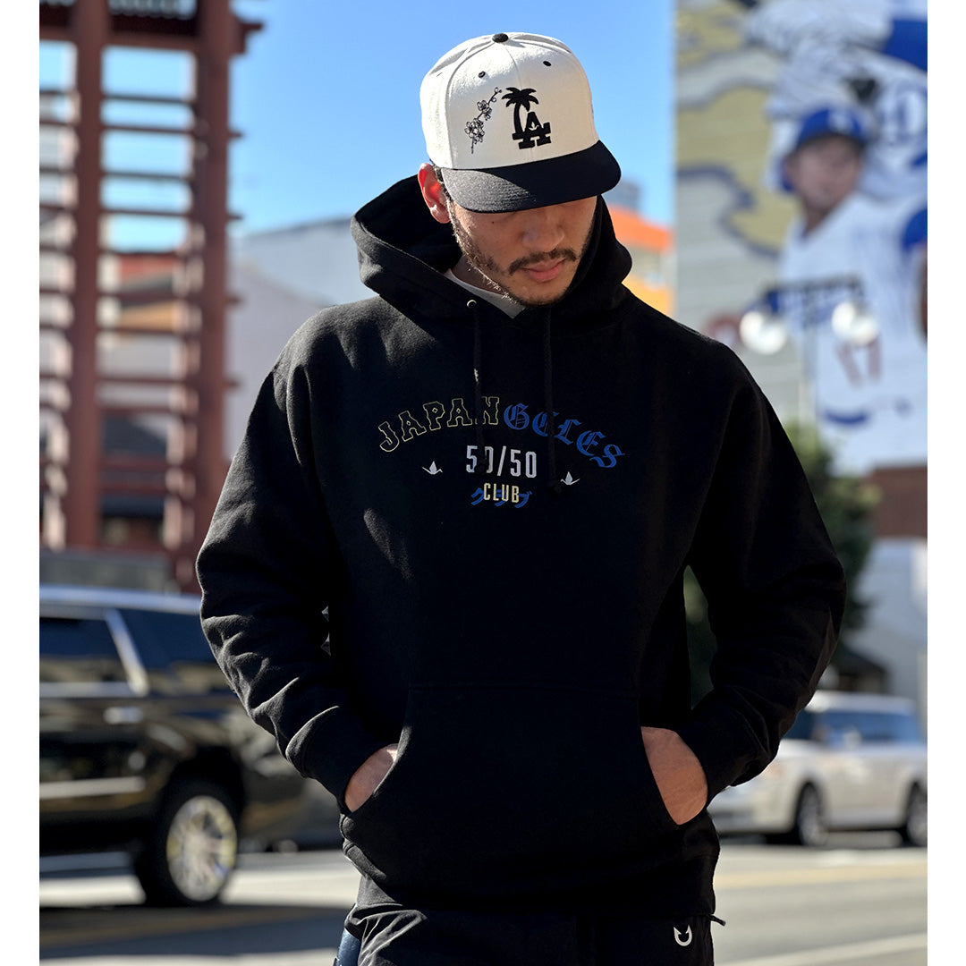 50/50 Club Hoodie in Black
