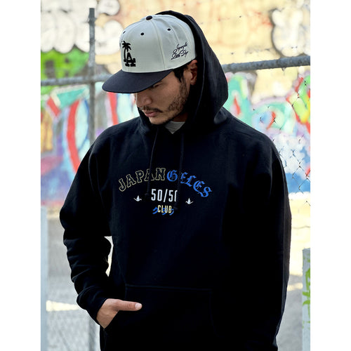 50/50 Club Hoodie in Black
