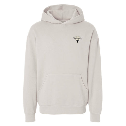 Fan Club Drop Shoulder Hoodie in Ivory