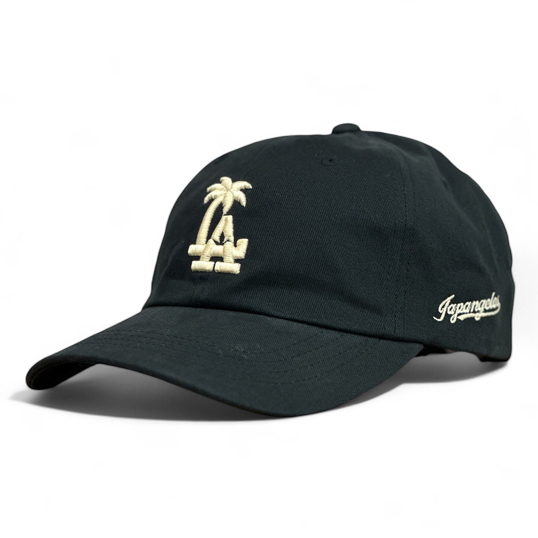 LA Palm Dad Hat in Black
