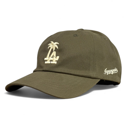 LA Palm Dad Hat in Olive
