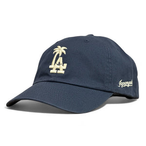 LA Palm Dad Hat in Navy