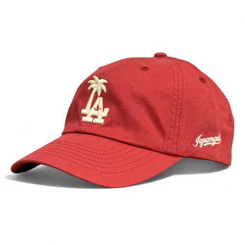 LA Palm Dad Hat in Rose