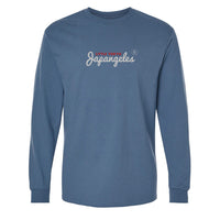 OG Script LT Long Sleeve in Denim