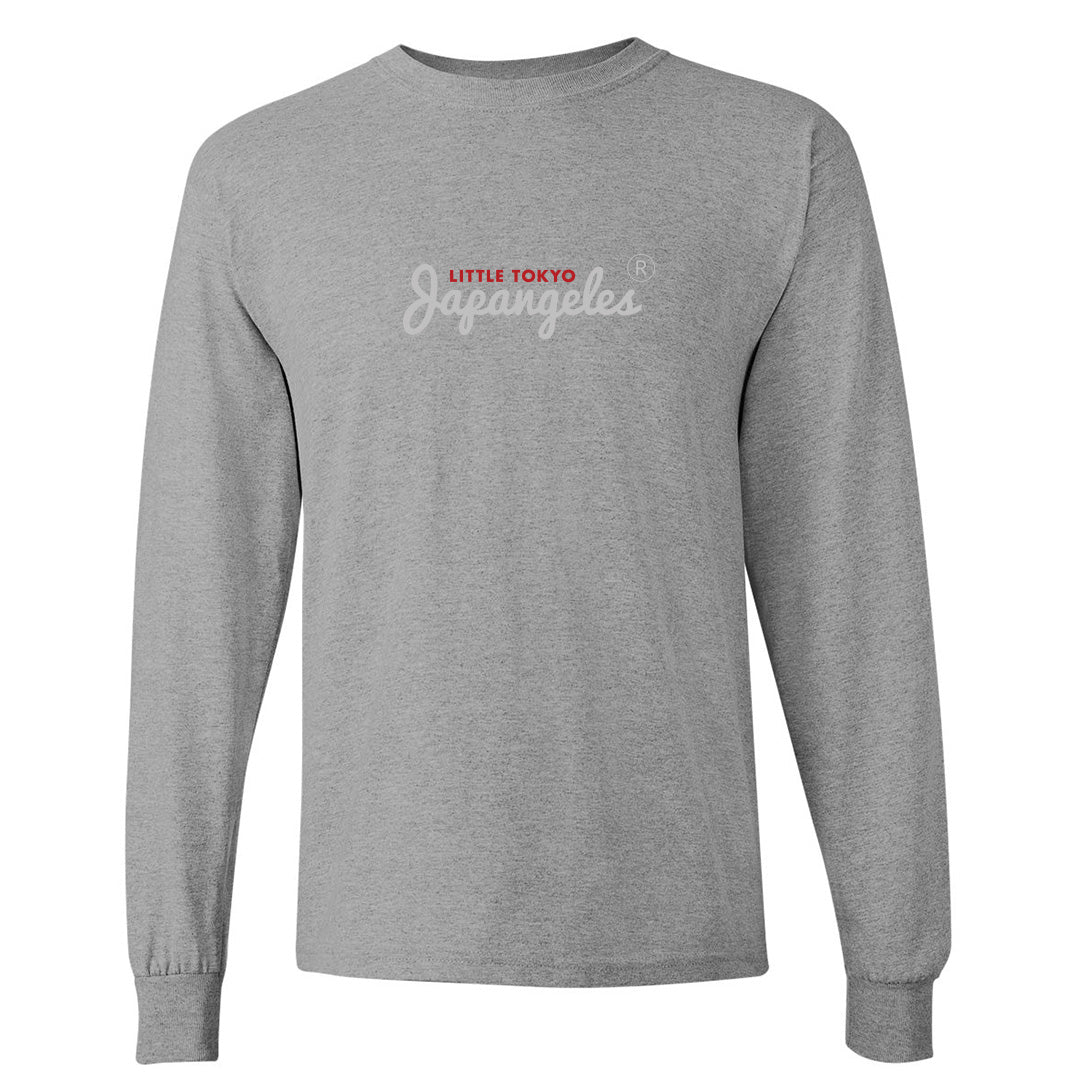 OG Script LT Long Sleeve in Grey