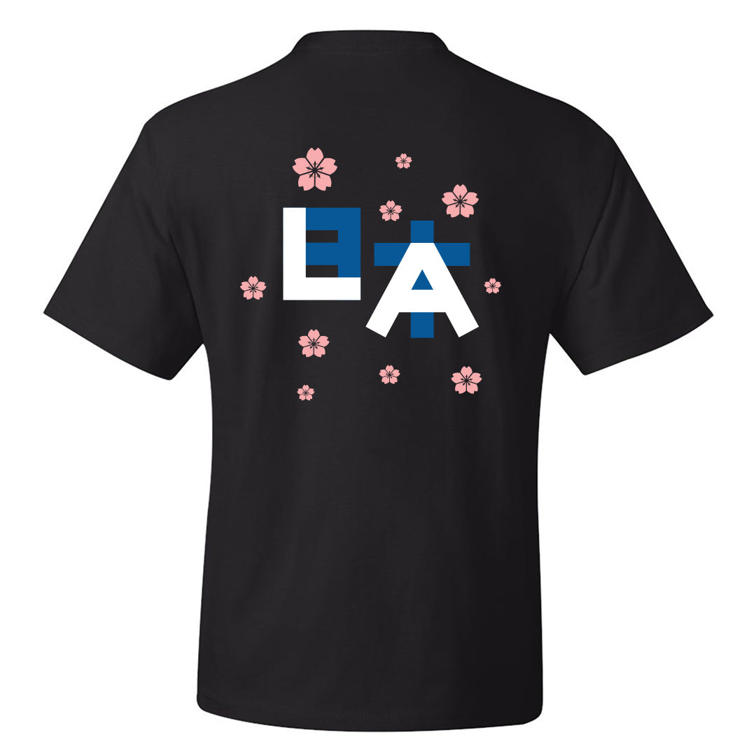 Sakura Nihon LA Tee in Black