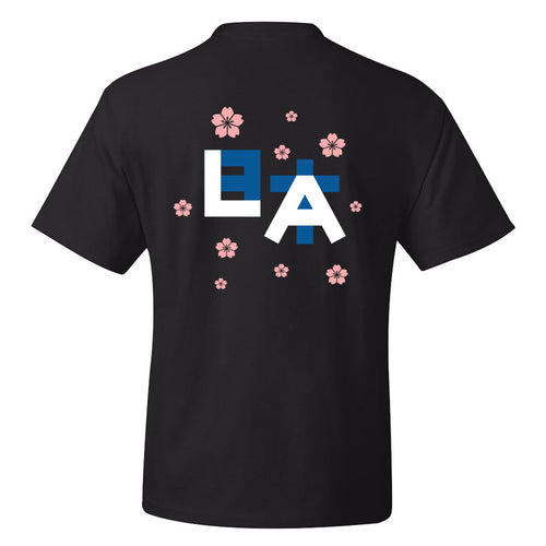 Sakura Nihon LA Tee in Black