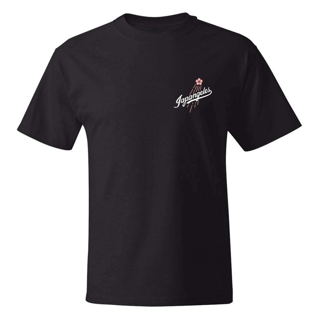 Sakura Nihon LA Tee in Black