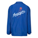 Sakura Blast Coach Jacket in Blue