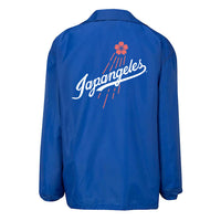 Sakura Blast Coach Jacket in Blue