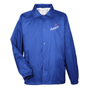 Sakura Blast Coach Jacket in Blue