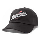 Sakura Blast Dad Hat in Black