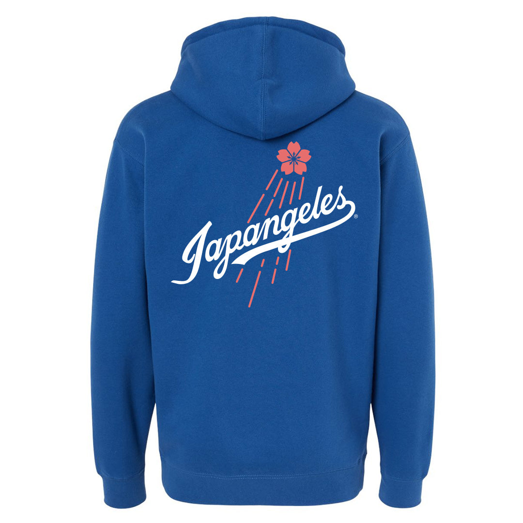 Sakura Blast Hoodie in Blue