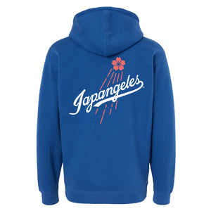 Sakura Blast Hoodie in Blue