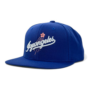 Sakura Blast Snapback in Blue
