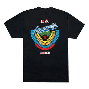 Sakura Spring Training Heavyweight Tee in Black