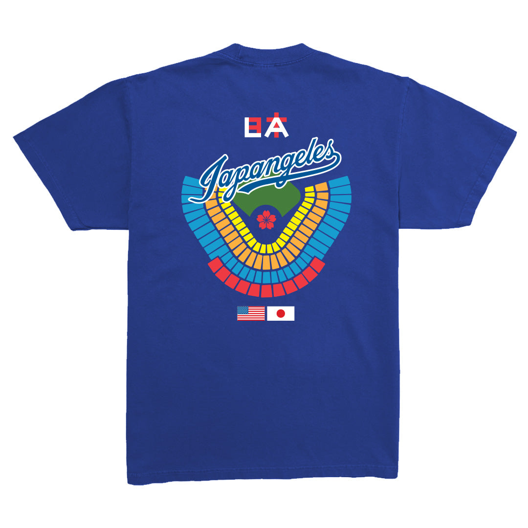 Sakura Spring Training Heavyweight Tee in Blue