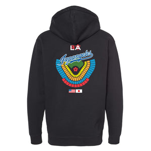 Sakura Spring Training Heavy Zip Up in Black