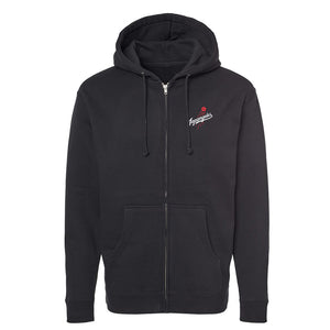 Sakura Spring Training Heavy Zip Up in Black