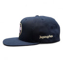 Japangeles Kamon Snapback in Navy