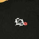 LA Sakura Heavyweight Tee in Black