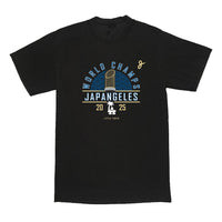 Back To Back Champs Tee in Black
