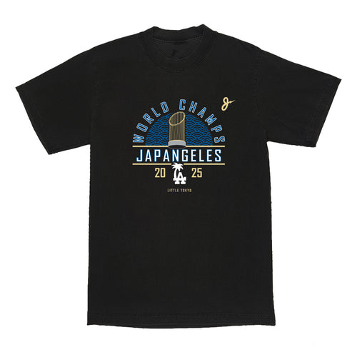 Back To Back Champs Tee in Black