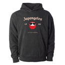 Shady Daruma Originals Drop Shoulder Hoodie in Black