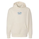 Fabric of LA Drop Shoulder Hoodie in Bone