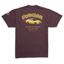 *LIMITED CHICAGO EDITION* Lexus IS Tour 2026 Heavyweight Tee in Wine