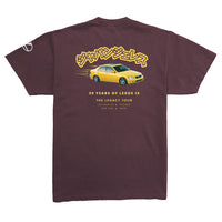 *LIMITED CHICAGO EDITION* Lexus IS Tour 2026 Heavyweight Tee in Wine