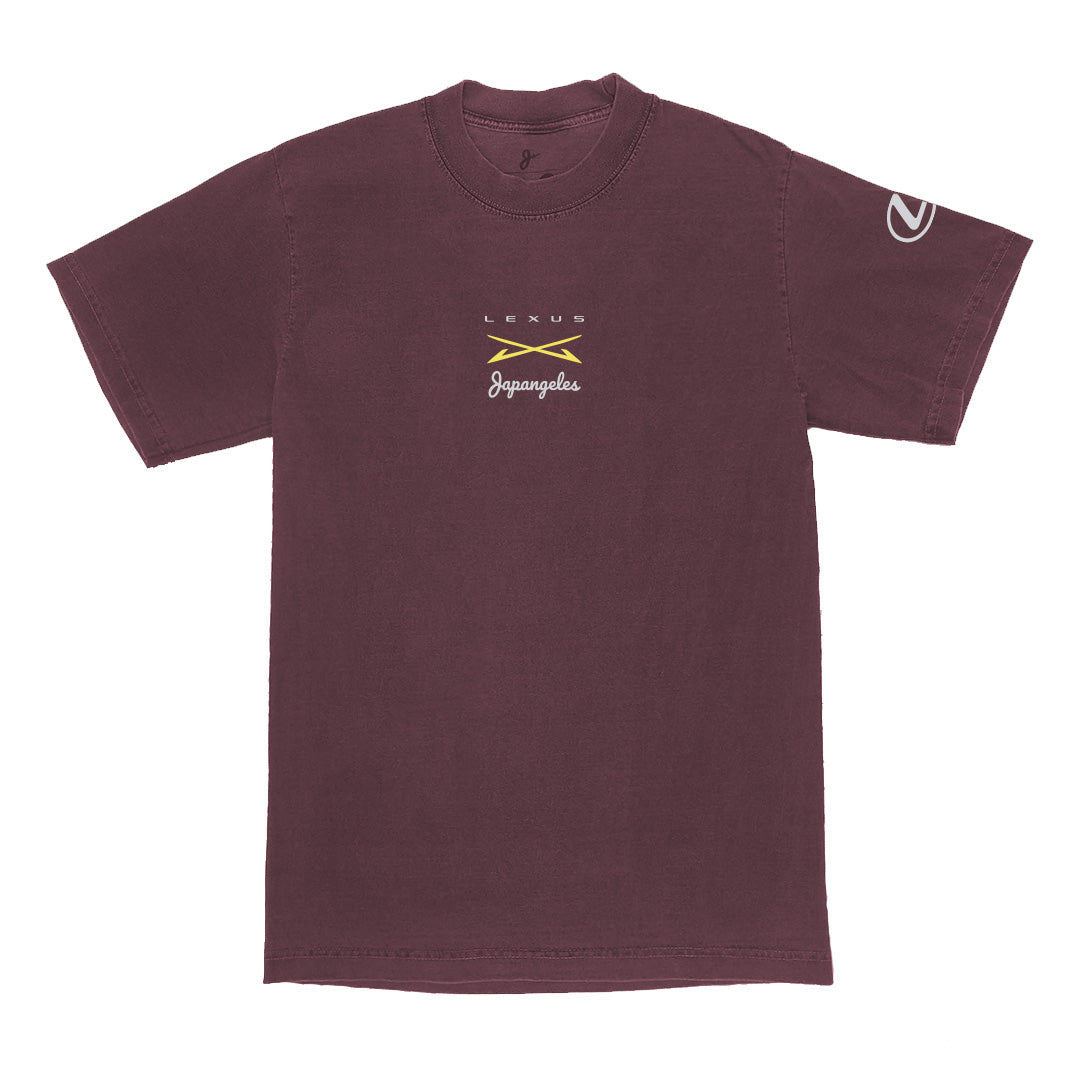 *LIMITED CHICAGO EDITION* Lexus IS Tour 2026 Heavyweight Tee in Wine