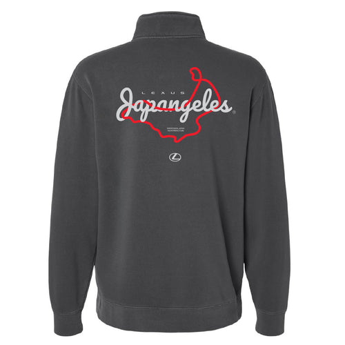 *LIMITED EDITION* Lexus x Japangeles Shimoyama Quarter Zip in Asphalt