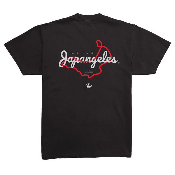LIMITED EDITION* Lexus x Japangeles Shimoyama Heavyweight Tee in Blac