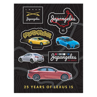 *LIMITED EDITION* Lexus x Japangeles Premium Vinyl Sticker Sheet