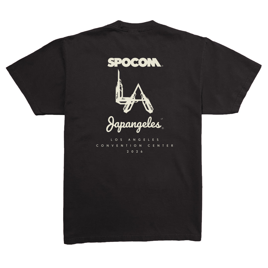 *LIMITED EDITION* SPOCOM 2026 Heavyweight Tee in Black