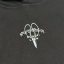 Bonsai Crew Drop Shoulder Hoodie in Black
