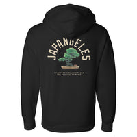Bonsai Crew Drop Shoulder Hoodie in Black