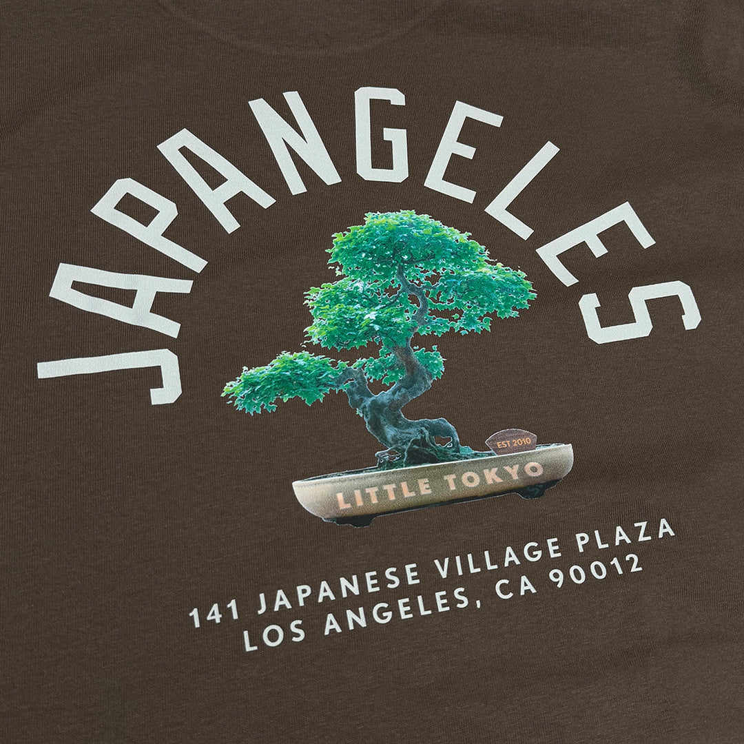 Bonsai Crew Heavyweight Tee in Mocha – Japangeles