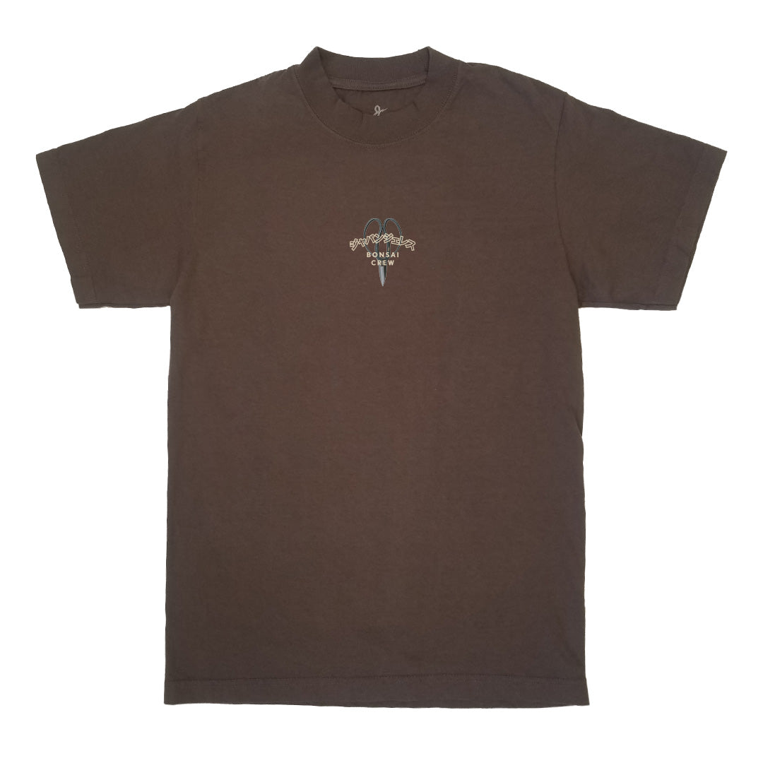 Bonsai Crew Heavyweight Tee in Mocha – Japangeles