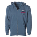 JPNGLS Express Heavy Zip Up in Storm Blue