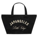 Fundamentals Oversized Canvas Tote Bag in Black/Bone
