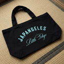 Fundamentals Oversized Canvas Tote Bag in Black/Teal