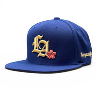 LA Sakura Snapback in Royal Blue