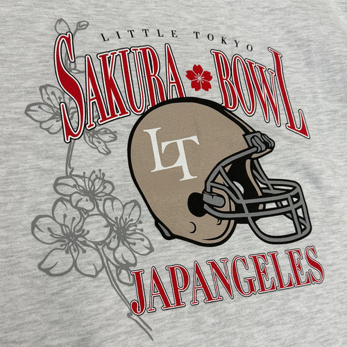 Sakura Bowl Crewneck Sweatshirt in Ash